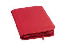 Portfolio - 4-Pocket ZipFolio XenoSkin - Red - Ultimate Guard Storage Albums - Storage Albums card