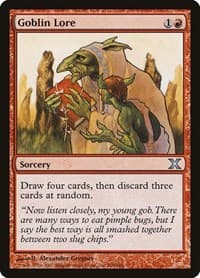 Goblin Lore - 10th Edition - Magic: The Gathering card
