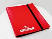 Portfolio - 9-Pocket FlexXfolio - Red - Ultimate Guard Storage Albums - Storage Albums card