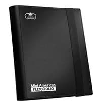 Portfolio - Mini-American 9-Pocket FlexXfolio - Black - Ultimate Guard Storage Albums - Storage Albums card