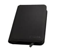 Portfolio - Mini-American 9-Pocket ZipFolio XenoSkin - Black - Ultimate Guard Storage Albums - Storage Albums card