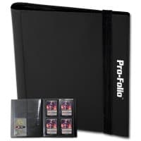 Pro-Folio 4-Pocket Album - Black - BCW Storage Albums - Storage Albums card