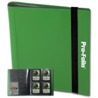 Pro-Folio 4-Pocket Album - Green - BCW Storage Albums - Storage Albums card