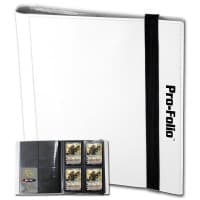 Pro-Folio 4-Pocket Album - White - BCW Storage Albums - Storage Albums card