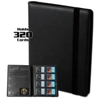 Pro-Folio 8-Pocket LX Album - Black - BCW Storage Albums - Storage Albums card