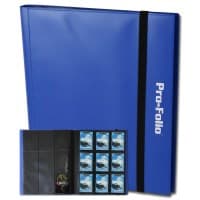 Pro-Folio 9-Pocket Album - Blue - BCW Storage Albums - Storage Albums card