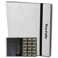 Pro-Folio 9-Pocket Album - White - BCW Storage Albums - Storage Albums card