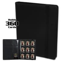 Pro-Folio 9-Pocket LX Album - Black - BCW Storage Albums - Storage Albums card