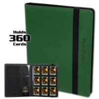 Pro-Folio 9-Pocket LX Album - Green - BCW Storage Albums - Storage Albums card