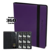 Pro-Folio 9-Pocket LX Album - Purple - BCW Storage Albums - Storage Albums card