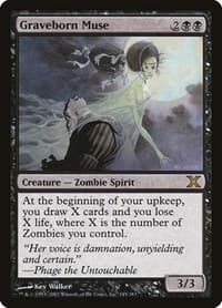 Graveborn Muse - 10th Edition - Magic: The Gathering card