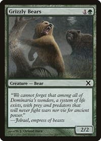Grizzly Bears - 10th Edition - Magic: The Gathering card