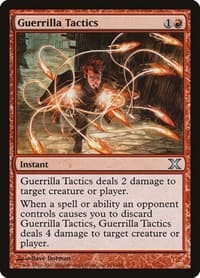 Guerrilla Tactics - 10th Edition - Magic: The Gathering card