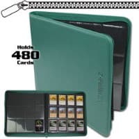 Z-Folio 12-Pocket LX Album - Teal - BCW Storage Albums - Storage Albums card