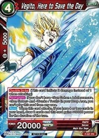 Vegito, Here to Save the Day - Promotion Cards - Dragon Ball Super: Masters card