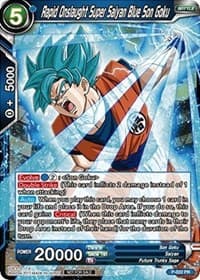 Rapid Onslaught Super Saiyan Blue Son Goku - Promotion Cards - Dragon Ball Super: Masters card