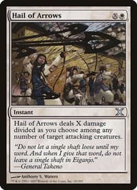 Hail of Arrows - 10th Edition - Magic: The Gathering card