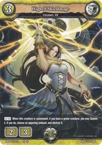 Highelf Shieldmage - Oath of Blood - Dragoborne card