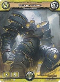 Battleworn Colossus - Oath of Blood - Dragoborne card