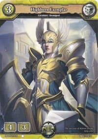 Highborn Exemplar - Oath of Blood - Dragoborne card