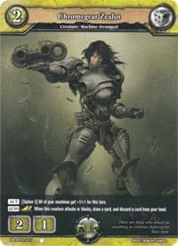 Chromegear Zealot - Oath of Blood - Dragoborne card