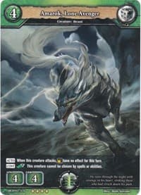 Amarok, Lone Avenger - Oath of Blood - Dragoborne card