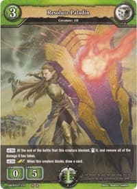 Resolute Paladin - Oath of Blood - Dragoborne card