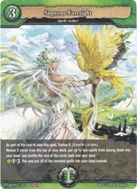 Supreme Foresight - Oath of Blood - Dragoborne card