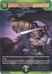 Sky and Earth - Oath of Blood - Dragoborne card