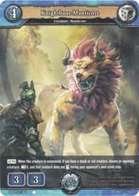 Knightbane Manticore - Oath of Blood - Dragoborne card