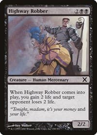 Highway Robber - 10th Edition - Magic: The Gathering card