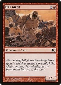 Hill Giant - 10th Edition - Magic: The Gathering card