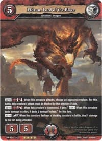 Eldrun, Lord of the Blaze - Oath of Blood - Dragoborne card