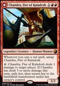 Chandra, Fire of Kaladesh - From the Vault: Transform - Magic: The Gathering card