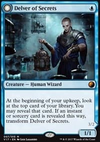 Delver of Secrets - From the Vault: Transform - Magic: The Gathering card