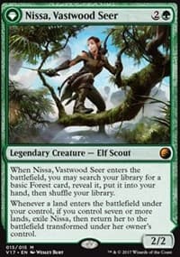 Nissa, Vastwood Seer - From the Vault: Transform - Magic: The Gathering card