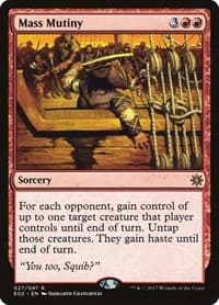 Mass Mutiny - Explorers of Ixalan - Magic: The Gathering card