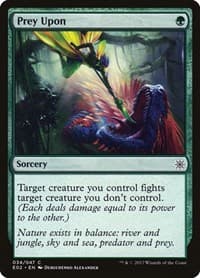 Prey Upon - Explorers of Ixalan - Magic: The Gathering card