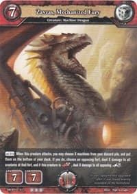 Zavzas, Mechanized Fury - Oath of Blood - Dragoborne card