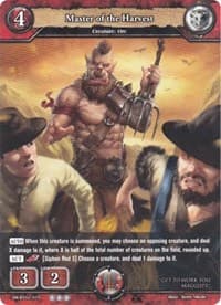 Master of the Harvest - Oath of Blood - Dragoborne card