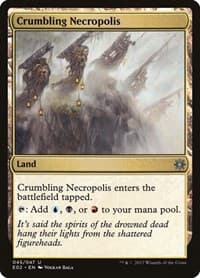 Crumbling Necropolis - Explorers of Ixalan - Magic: The Gathering card
