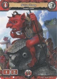 Skiving Troop - Oath of Blood - Dragoborne card