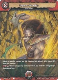 Supreme Brutality - Oath of Blood - Dragoborne card