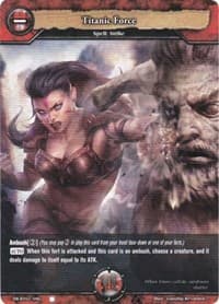 Titanic Force - Oath of Blood - Dragoborne card
