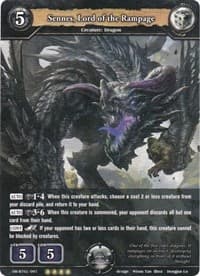 Sennes, Lord of the Rampage - Oath of Blood - Dragoborne card