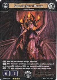 Kaine, the Bane of Humans - Oath of Blood - Dragoborne card