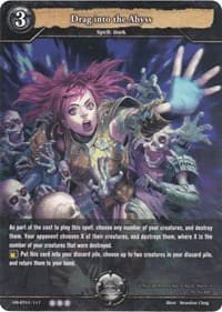 Drag into the Abyss - Oath of Blood - Dragoborne card