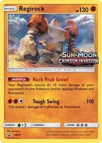 Regirock - SM74 (Prerelease) - SM Promos - Pokemon card