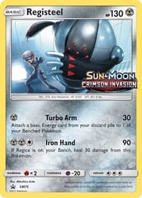 Registeel - SM75 (Prerelease) - SM Promos - Pokemon card