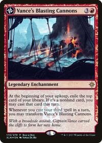 Vance's Blasting Cannons - Buy-A-Box Promos - Magic: The Gathering card